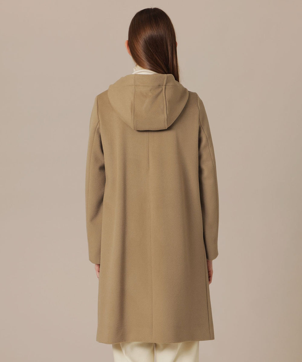 WEB・一部店舗限定】ソフトウールモッサフーデットコート(コート