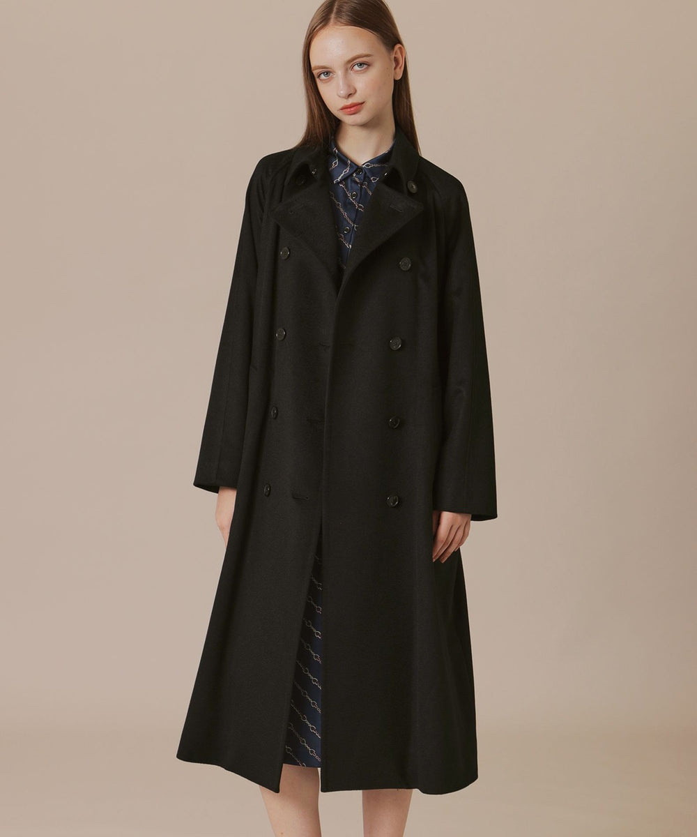 WEB・一部店舗限定】【HAWKHILL/ホークヒル】カシミヤビーバーコート