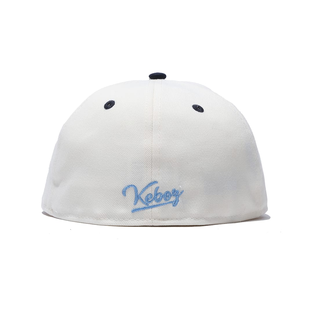 KEBOZ×NEW ERA×LIONS RC 59FIFTY CHROME NAVY(7 1/4): キャップ | 埼玉