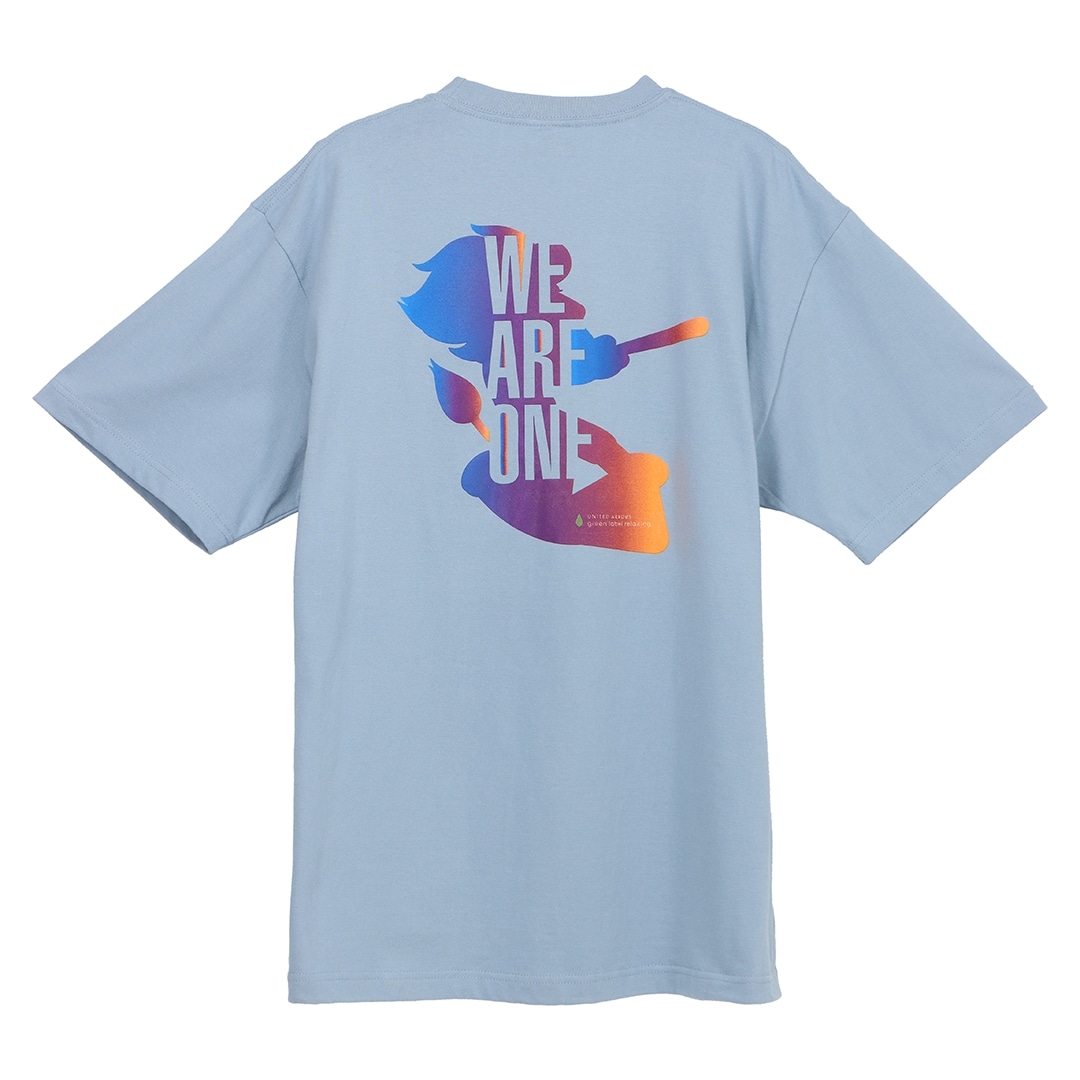 UNITED ARROWS green label relaxing × LIONS Tシャツ ブルー(S): T