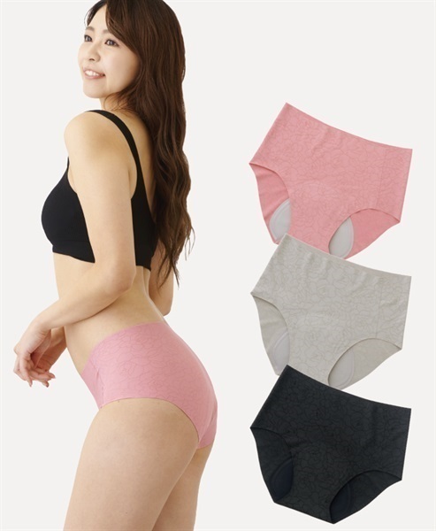hanayaka 究極の無縫製吸水ショーツ Basic（日本製）
