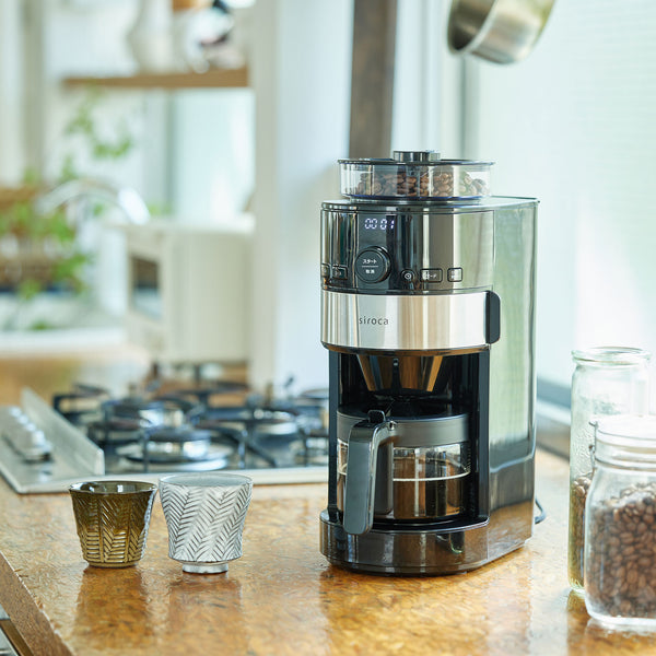 コーン式全自動コーヒーメーカー SC-C112 | シロカオンラインストア