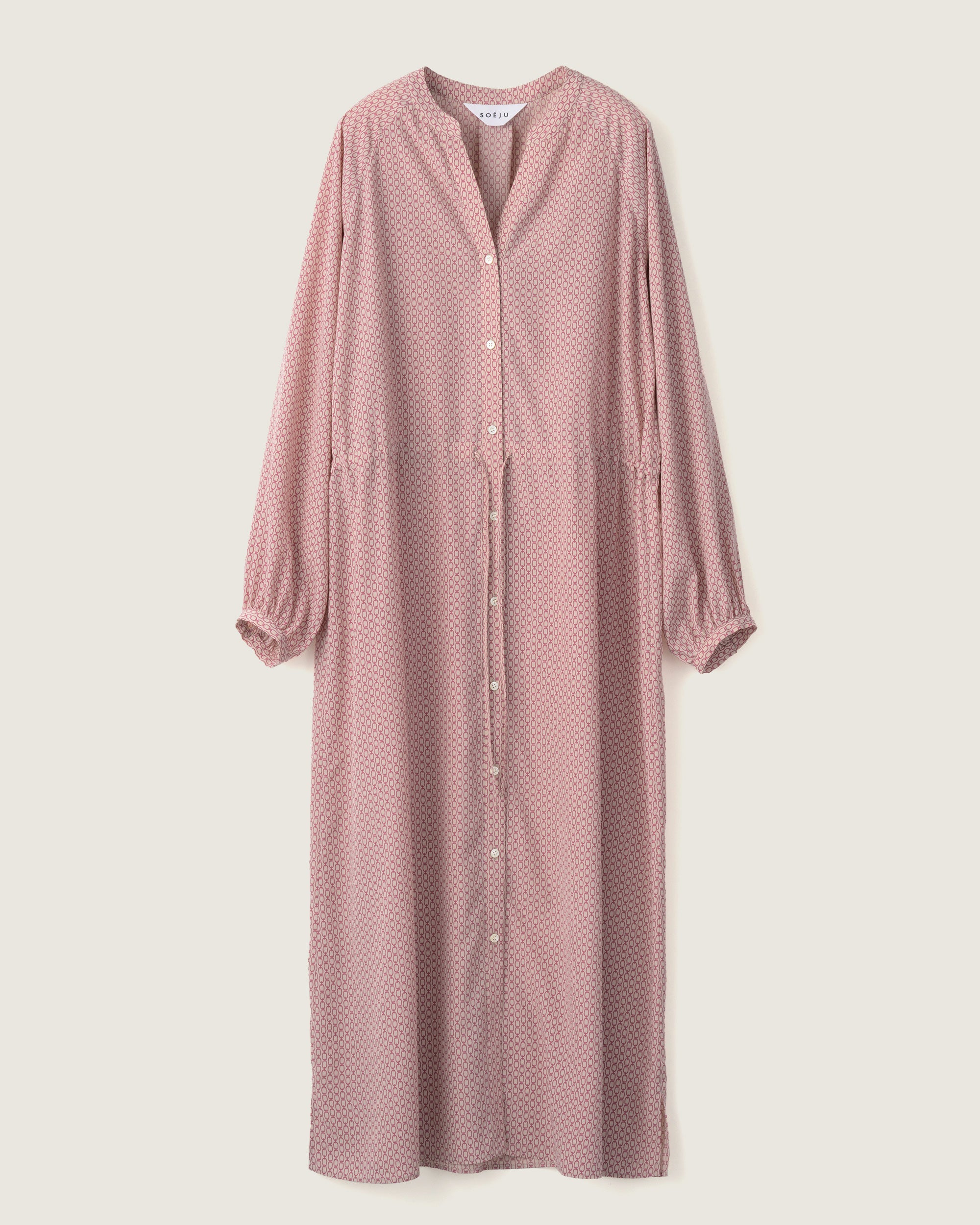 チェーン柄ワンピース - SOÉJU online store｜上質な大人の女性のため