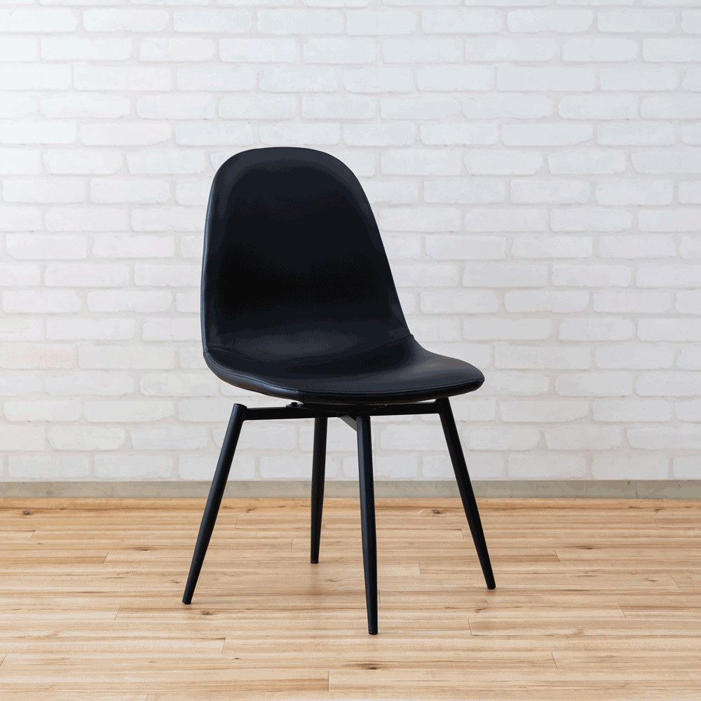 COCO 回転式ダイニングチェア ブラックのご購入はこちら | スイデコ