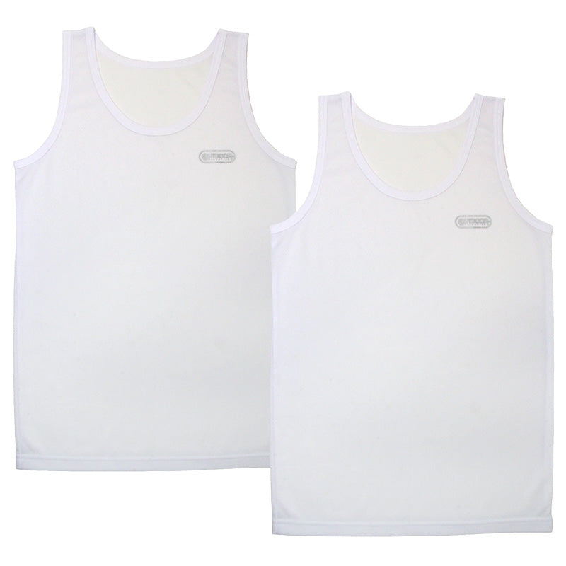 Outdoor 男の子 ハニカムメッシュ タンクトップ 2枚組 130cm～160cm