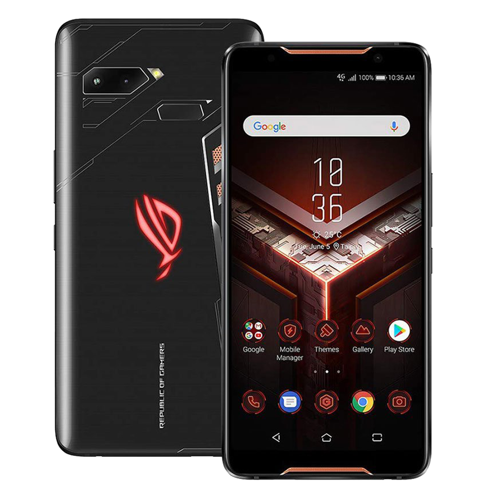 BNIB ASUS ROG Gaming Phone ZS600KL Dual-SIM 512GB Black Factory