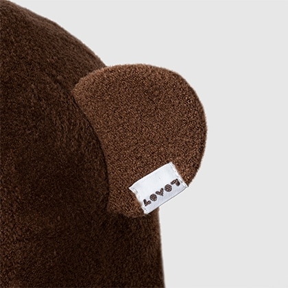 くまみみニット(ブラウン) | LOVOT ウェブストア