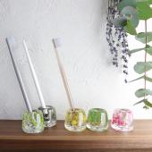 即日☆ アクリルベース/ハーバリウム歯ブラシ立て・印鑑立て・ペン立て