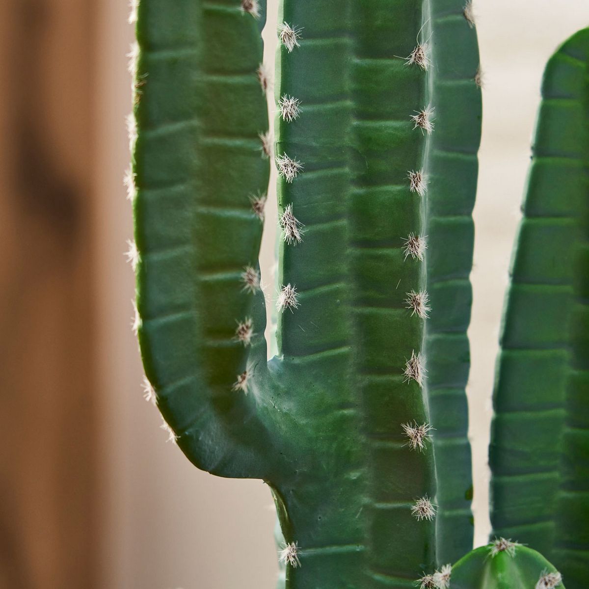 直送】【人工観葉植物】東京堂/☆AX☆柱サボテンポット GREEN グリーン