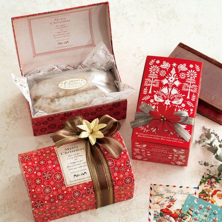 HEADS/クリスマススカンジナビアギフトBOXワイド型-M(10枚)/XSV-GMW