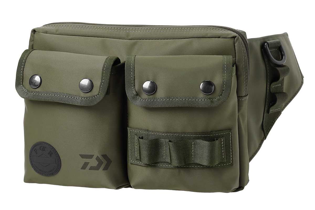 釣りのDAIWAとバッグのPOTRコラボバッグで釣りも仕事もはかどるぞ