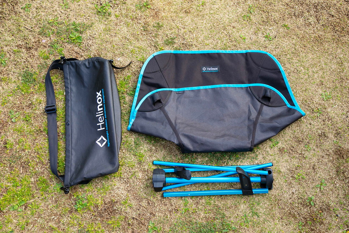 ヘリノックスの新作「フェスティバルチェア」は焚き火も夜空も両対応