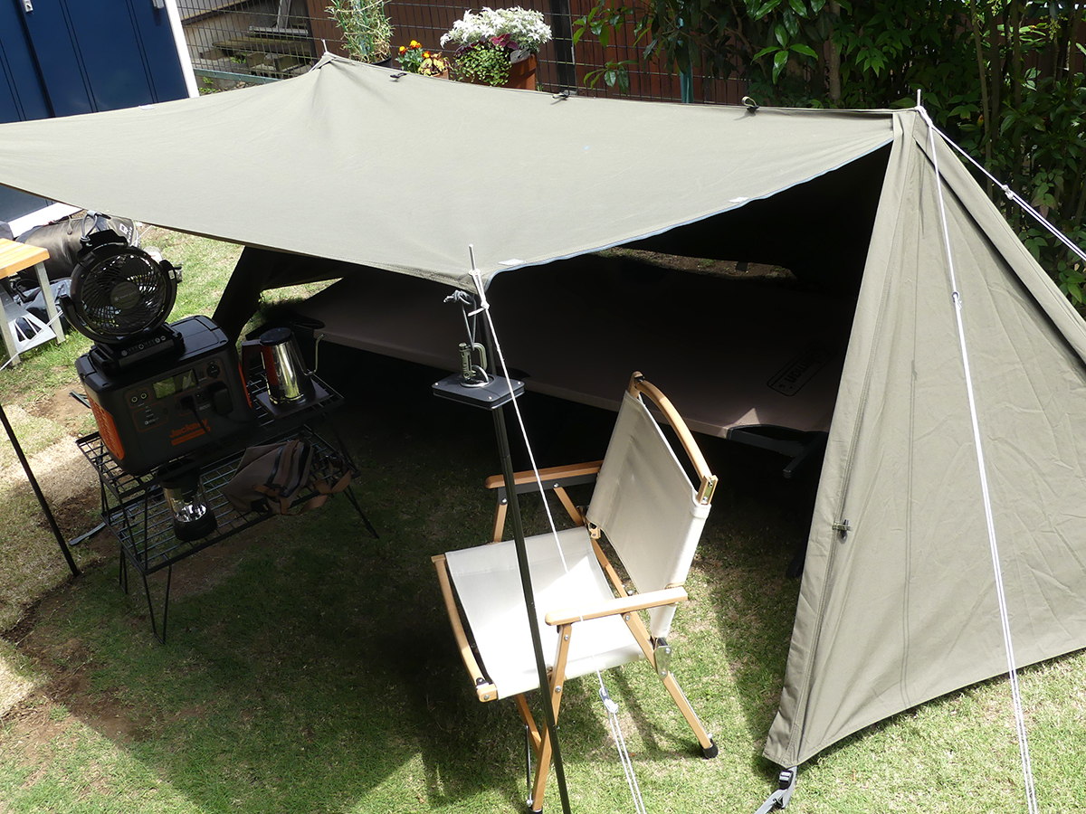 立てやすくてカッコいい！バンドック「ソロベース」が想像以上にハイ