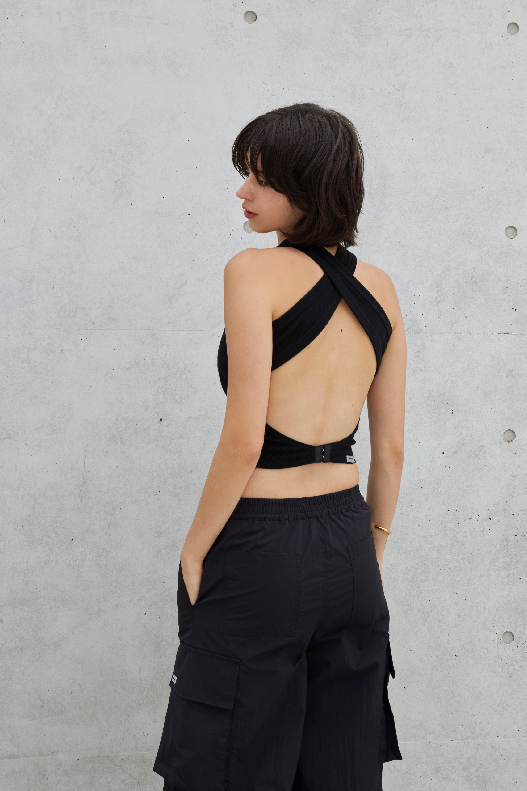 Wellness Cross Back Tank Top | ALEXIA STAM