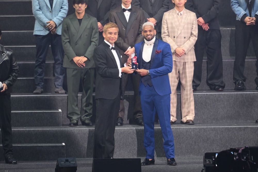 アンデルソン ロペス選手が、2024Jリーグ得点王とベストイレブンを受賞