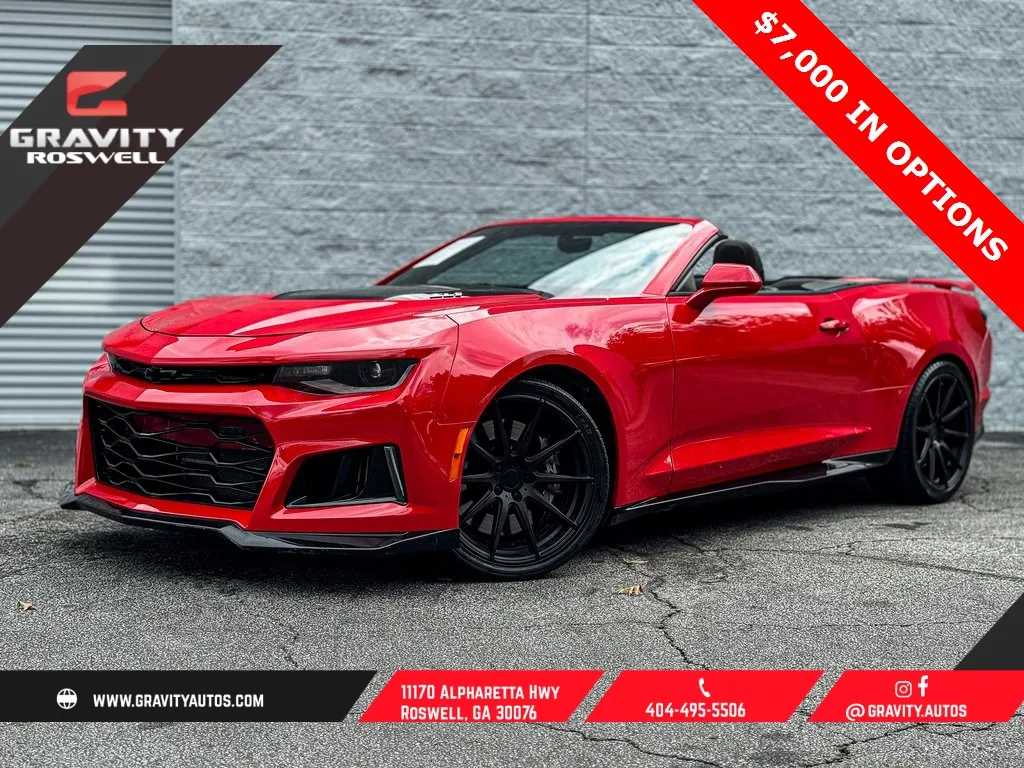 Used 2021 Chevrolet Camaro ZL1 for sale in Roswell, GA at Gravity