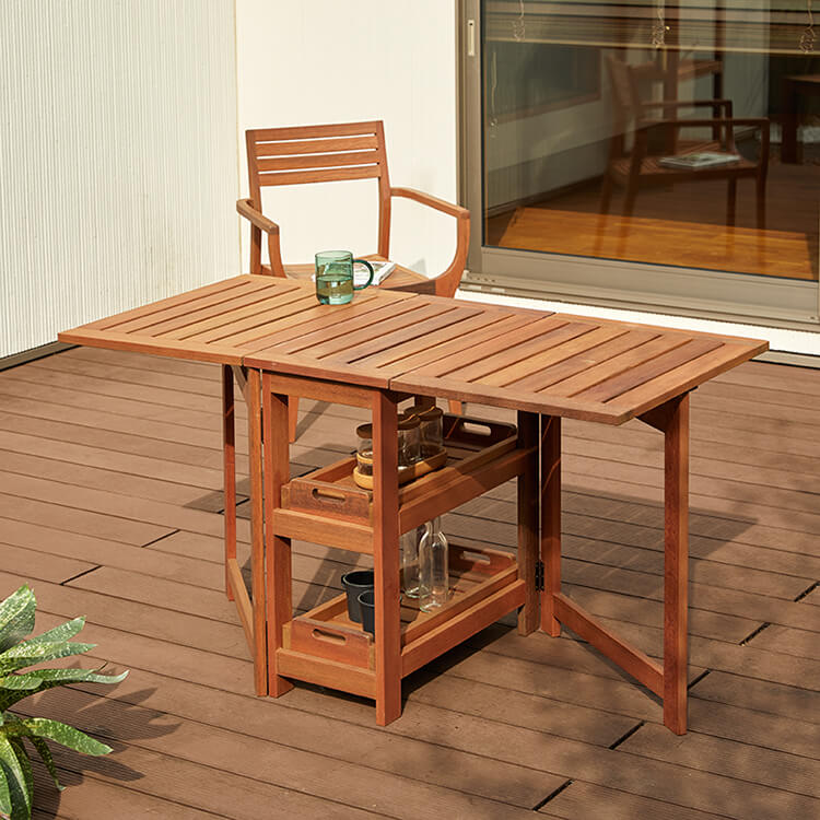 バタフライテーブル 折りたたみテーブル WONDER | 【公式】LOWYA