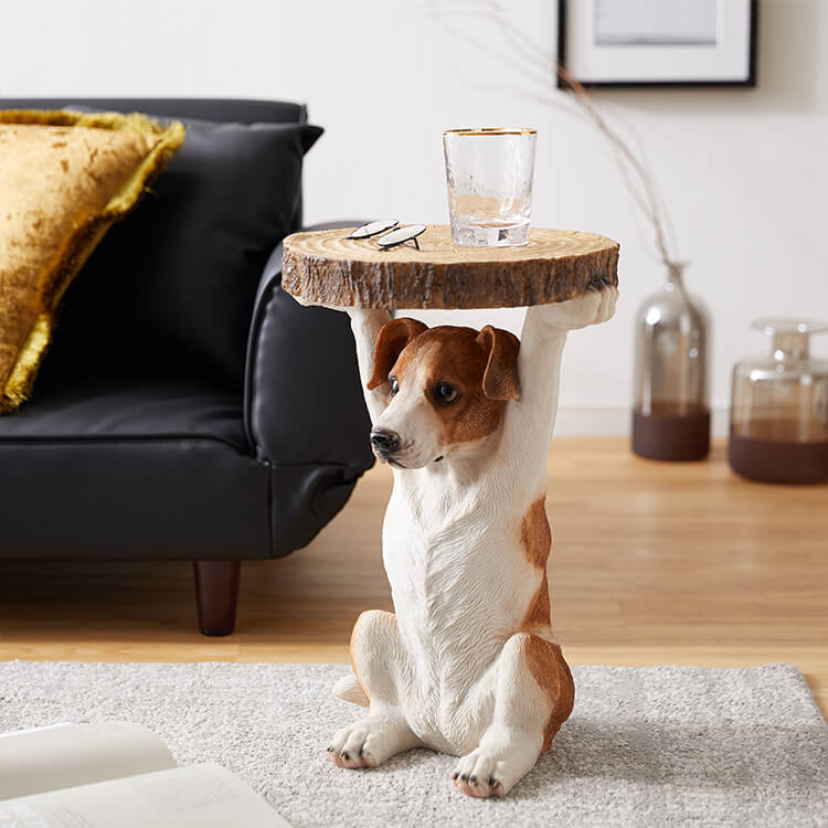 KARE 犬のアニマルサイドテーブル(幅35cm) ミスタージャック | 【公式