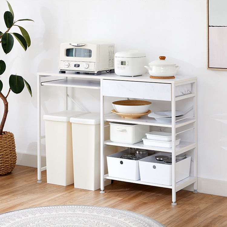 ゴミ箱上ラック キッチンラック 大理石柄 [幅120] | 【公式】LOWYA