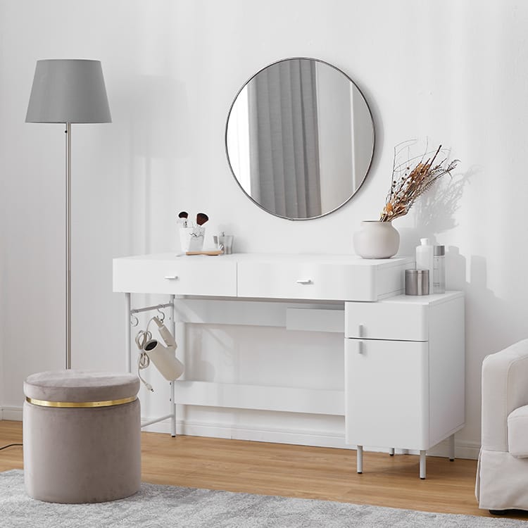 ドレッサー デスク 引き出し オリジナルデザイン キャビネット [幅120