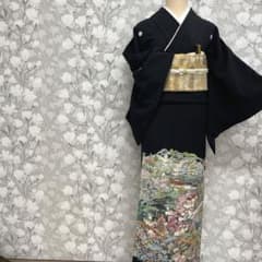 正絹 本加賀友禅 江戸褄 池辺り 佐藤潤 - メルカリ