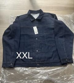 UNIQLOユニクロ 2XL デニムトラッカージャケット 68Blue 大戦 - メルカリ