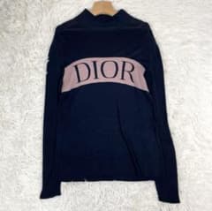 美品】DIOR HOMME ロゴ ハイネック セーター XS オーバーサイズ - メルカリ