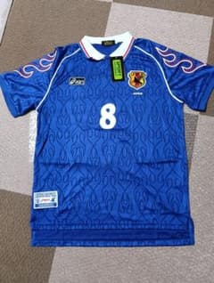 asics 日本代表 サッカーユニフォーム 番号8 中田英寿 Lサイズ - メルカリ