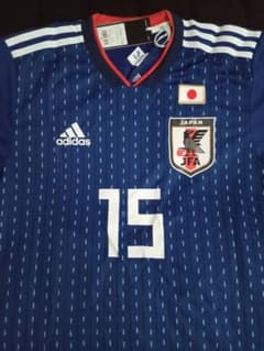 新品L□adidas日本代表15久保 2018 オーセンティックユニ半袖 - メルカリ