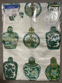 チャイナシーズ China Seas エプロン 瓶 ボトル 白緑 鼻煙壷 レア