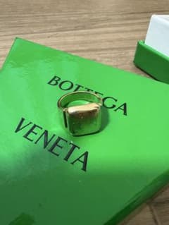 BOTTEGA VENETA ボッテガ ゴールドスクエアリング - メルカリ