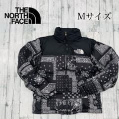 ♦️未使用に近い♦️THE NORTH FACE バンダナ柄ダウンジャケットM