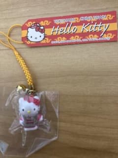 ご当地キティ 根付ストラップ 横浜限定 CHINATOWNバージョン2002