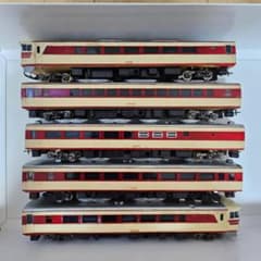 HOゲージ 小高模型 ペーパー製 キハ82系 5両編成 完成品 ジャンク車両