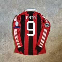 ACミラン 12/13 #9 パト 長袖 ユニフォーム CL - メルカリ