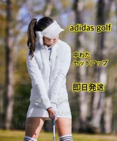 白Lサイズ早い者勝ち‼️ 新品 即日発送アディダスゴルフ女性中綿