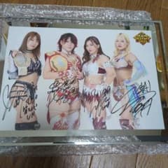 マリーゴールド 両国国技館大会 最前列 限定 直筆サイン入り アクリル