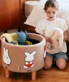 スタディオクリップミッフィー3WAY刺繍収納スツール - メルカリ