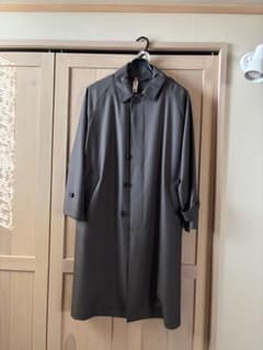 新見本工場 3日で1反コート メリノウール サイレントグレーサイズ2 尾