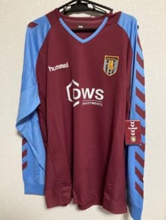 ヒュンメル アストンビラ 長袖ユニホーム US Lサイズ 未使用品 - メルカリ