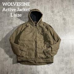 WOLVERINE ウルヴァリン 中綿アクティブジャケットダック生地カーキL
