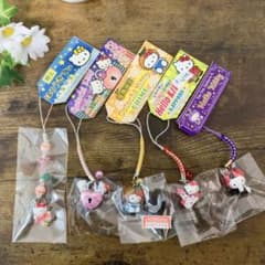 レア】サンリオ ご当地キティ 根付 ストラップ 5点セット - メルカリ