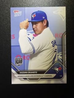 岡本和真 2025 Topps now 入団会見 - メルカリ