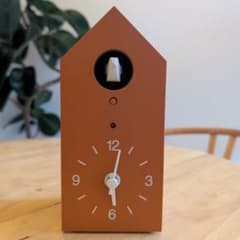 生産終了品】無印良品の鳩時計 テラコッタ色 限定品 - メルカリ