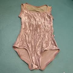 yumiko ベルベット ベージュ レオタード XL - メルカリ