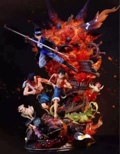 新品】ワンピース 三兄弟 ルフィ エース サボ フィギュア ガレージ