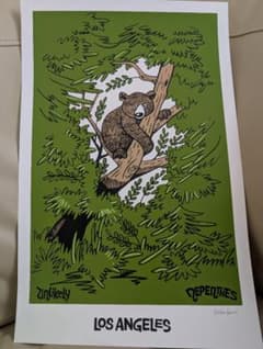 hanai 花井祐介 シルクスクリーン ロサンゼルス限定 ネペンテス サイン