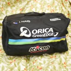 選手支給品 オリカグリーンエッジ 非売品レースレインバッグ ヘイグ