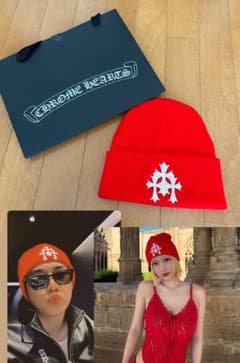 登坂広臣着用 CHROME HEARTS セメタリークロスパッチ ビーニー - メルカリ