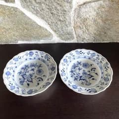 MEISSEN マイセン ブルーオニオン パスタ皿 深皿 プレート 2枚セット